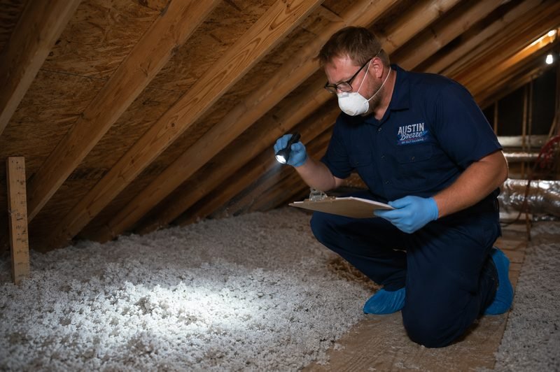 Attic insulation service