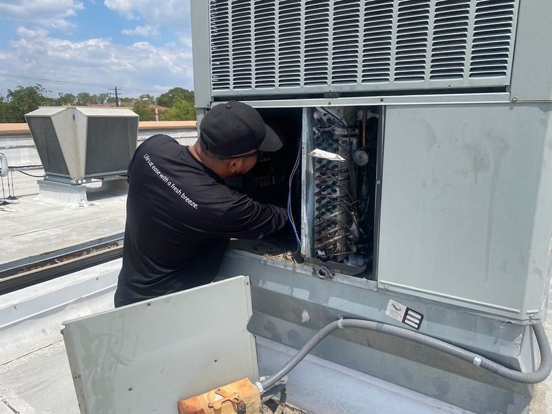 HVAC sanitization service